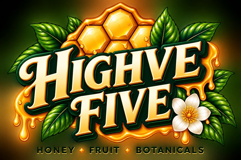 Highve Five Honey Fruit Botanicals logo